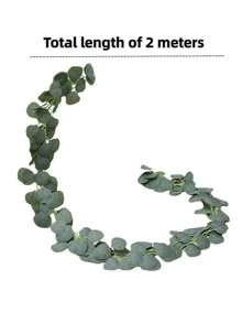 1 Nhân Tạo Thời Trang Lá Cây Nho, Xanh Mô Phỏng Vật Có Cây Nho Xanh Cho Tiệc Cưới - màu xanh lá - Xem 2