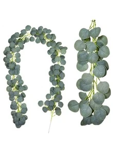 1 Nhân Tạo Thời Trang Lá Cây Nho, Xanh Mô Phỏng Vật Có Cây Nho Xanh Cho Tiệc Cưới - màu xanh lá - Xem 4