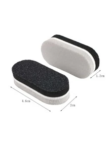 50 chiếc dũa móng tay mini hình vuông bằng xốp, nhiều màu sắc - Nhiều màu - Xem 4
