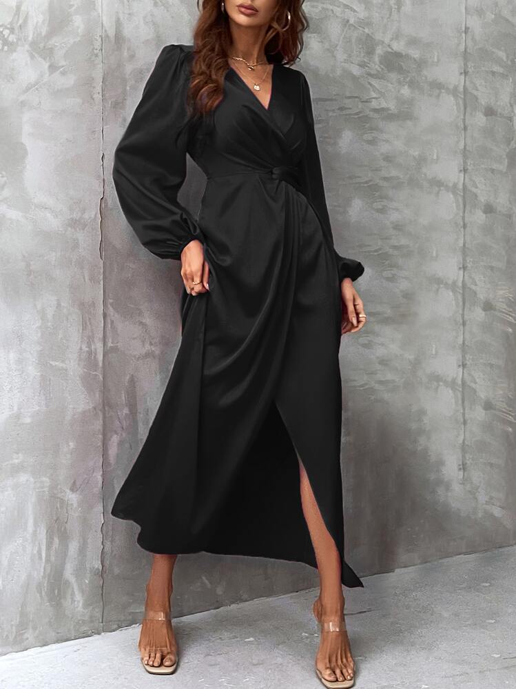 green emerald velvet dress Monessa Joan