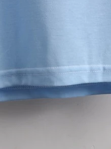 Manfinity Men Bear Print Tee - Blue - View 5