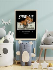 1 Sợi Hóa Học Treo Tranh Hoạt Hình Hoa Văn Hình Gấu Treo Tường Tranh Nghệ Thuật Cho Trang Trí Tường Nhà - Nhiều màu - Xem 4