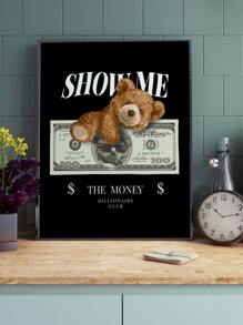 1 Sợi Hóa Học Treo Tranh Hoạt Hình Hoa Văn Hình Gấu Treo Tường Tranh Nghệ Thuật Cho Trang Trí Tường Nhà - Nhiều màu - Xem 7