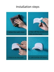 1入組免打孔牆面掛鉤