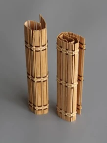 1 Thảm Tre Nơi Chiếu, Nơi Chống Thấm Nước Hiện Đại Cho Bàn Ăn - màu nâu - Xem 3