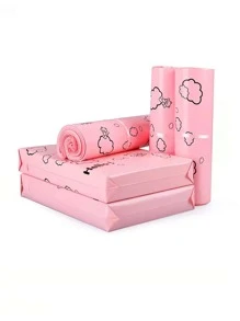 10入組/套PET禮品包裝袋卡通熊圖案派對禮品袋 - 粉色 - 查看 2