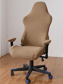 1 Bọc Ghế Màu Trơn, Bọc Ghế Văn Phòng Polyester Tối Giản Bọc Ghế Văn Phòng Cho Gia Đình - Lạc đà - Xem 1