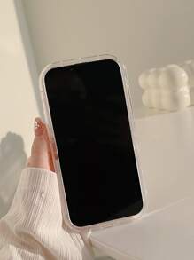 GUCADI 透明法国碎花图案手机壳 适用于苹果 - 彩色 - 查看 2