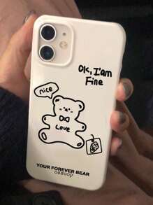 卡通小熊手機殼 - 彩色 - 查看 3