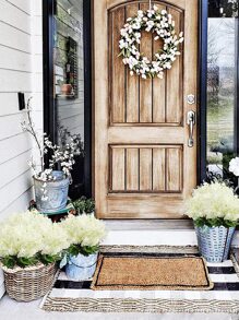 2bunches/set Plastic Artificial Flower, Cottagecore White Fake Flower For Party - White - View 10