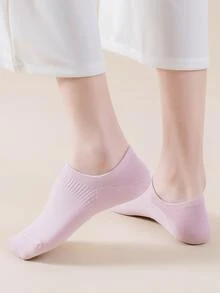 5雙素色隱形襪 - 彩色 - 查看 2