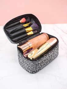 Túi đựng mỹ phẩm hình vuông đơn giản và sành điệu - Nhiều màu - Xem 2