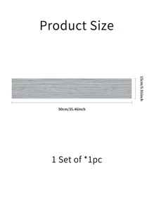 1 pieza Adhesivo de piso de PVC resistente al agua y antideslizante, con patrón de madera moderna, baldosa autoadhesiva para el hogar, adhesivos, vinilos decorativos para paredes, artículos de decoración de primavera para refrescar tu hogar, adhesivos de decoración Rama - Gris Claro - Ver 7