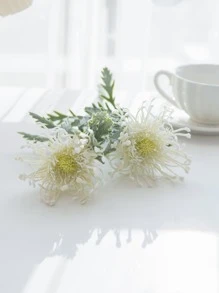 1 件塑料人造菊花，浪漫假花，适用于派对和家居装饰、餐桌装饰、餐桌摆件、人造花、塑料花、情人节、礼物 - 彩色 - 查看 5