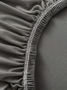 1入組灰色沙發套極簡主義滌綸彈力沙發套適用於沙發四季皆宜 - 灰色 - 查看 6