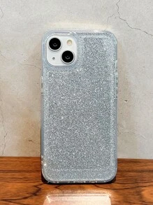 透明手機殼帶閃光紙 - 彩色 - 查看 4