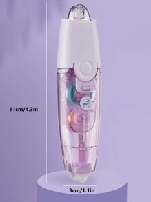 1pc Multifunction Glue Tape - Mauve Purple - View 3