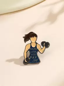 人物設計胸針 - 彩色 - 查看 2