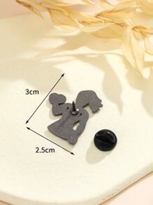 人物設計胸針 - 彩色 - 查看 4