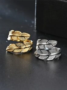 2 cái/bộ Vòng quấn thiết kế lá nam - Nhiều màu - Xem 3