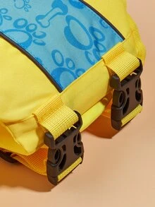 BONAPET 1入組骨頭圖案寵物救生衣 - 彩色 - 查看 5