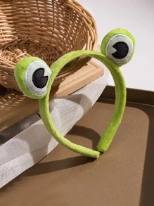 Diadema con diseño de rana linda para uso diario - Verde - Ver 1