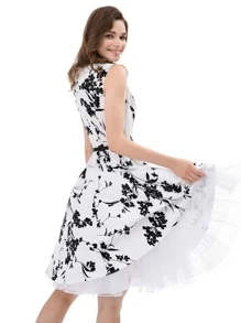 2 层水晶纱复古薄纱衬裙无线衬裙芭蕾舞裙网眼裙万圣节秋季女士服装