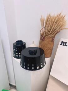 1 pieza de plástico flor moderno negro Ramo de flores Estante para casa - Negro - Ver 5