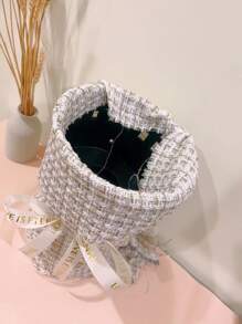 1 pieza de plástico flor moderno negro Ramo de flores Estante para casa - Negro - Ver 7