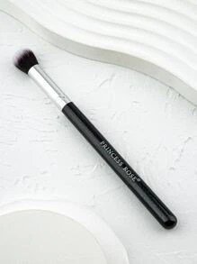 Princess Rose 1pc Black Portable Eyeshadow Brush With Soft Bristles