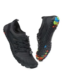 女士前抽繩運動戶外織物涉水鞋