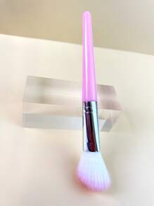 1pc Two Tone Blush Brush - Pink - View 3