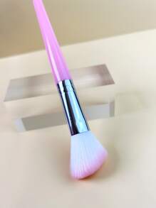 1pc Two Tone Blush Brush - Pink - View 4