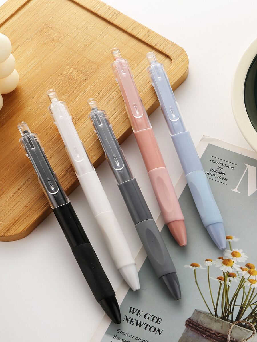 5入組素色圓珠筆 - 彩色 - 查看 1