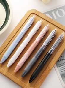 5入組素色圓珠筆 - 彩色 - 查看 5