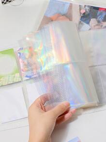 10 chiếc túi đựng hồ sơ Holographic, Quay lại trường học, Đồ dùng học tập - Trong sáng - Xem 7
