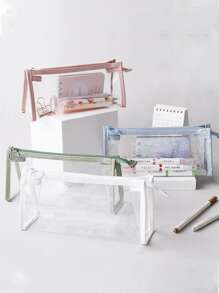 1个透明铅笔袋 - 藍色 - 查看 4