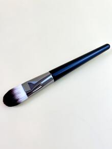 1支塑料粉底刷，粉底刷，遮瑕刷，腮红刷，修容刷，腮红刷，古铜粉刷，散粉刷，粉底刷，腮红刷 - 黑色 - 查看 4