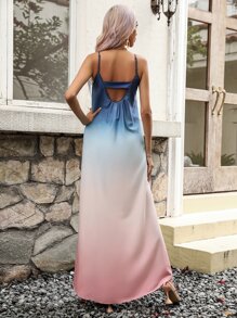 Breezaya Ombre Print Cami Dress