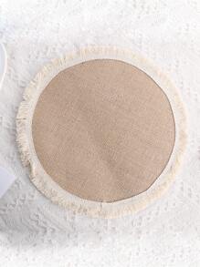 1 Thảm Kaki Placemat, Polyester Viền Viền Bàn Thảm Cho Nhà Bếp - Nhiều màu - Xem 2