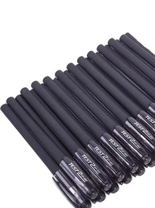 2pcs Gel Pen Set - Black - View 4