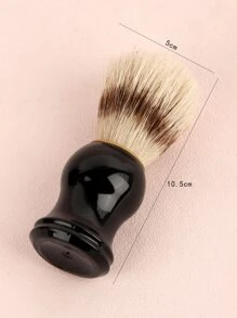 Hombres 1 pieza Cepillo barba - Negro - Ver 4