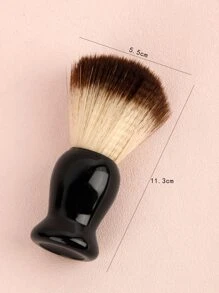 1pc Men Beard Cleaning Brush - Black - View 4
