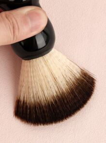 1pc Men Beard Cleaning Brush - Black - View 5