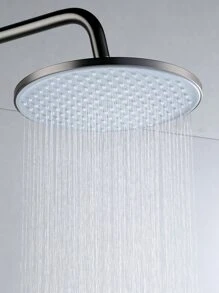 2pcs/set Plastic Shower Head, Pressurization Handheld Shower Sprinkler For Bathroom - Light Grey - View 5