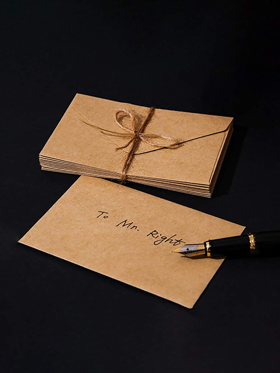 20 piezas Sobre de papel kraft