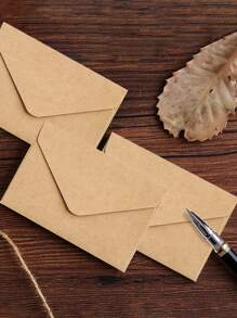 20 piezas Sobre de papel kraft