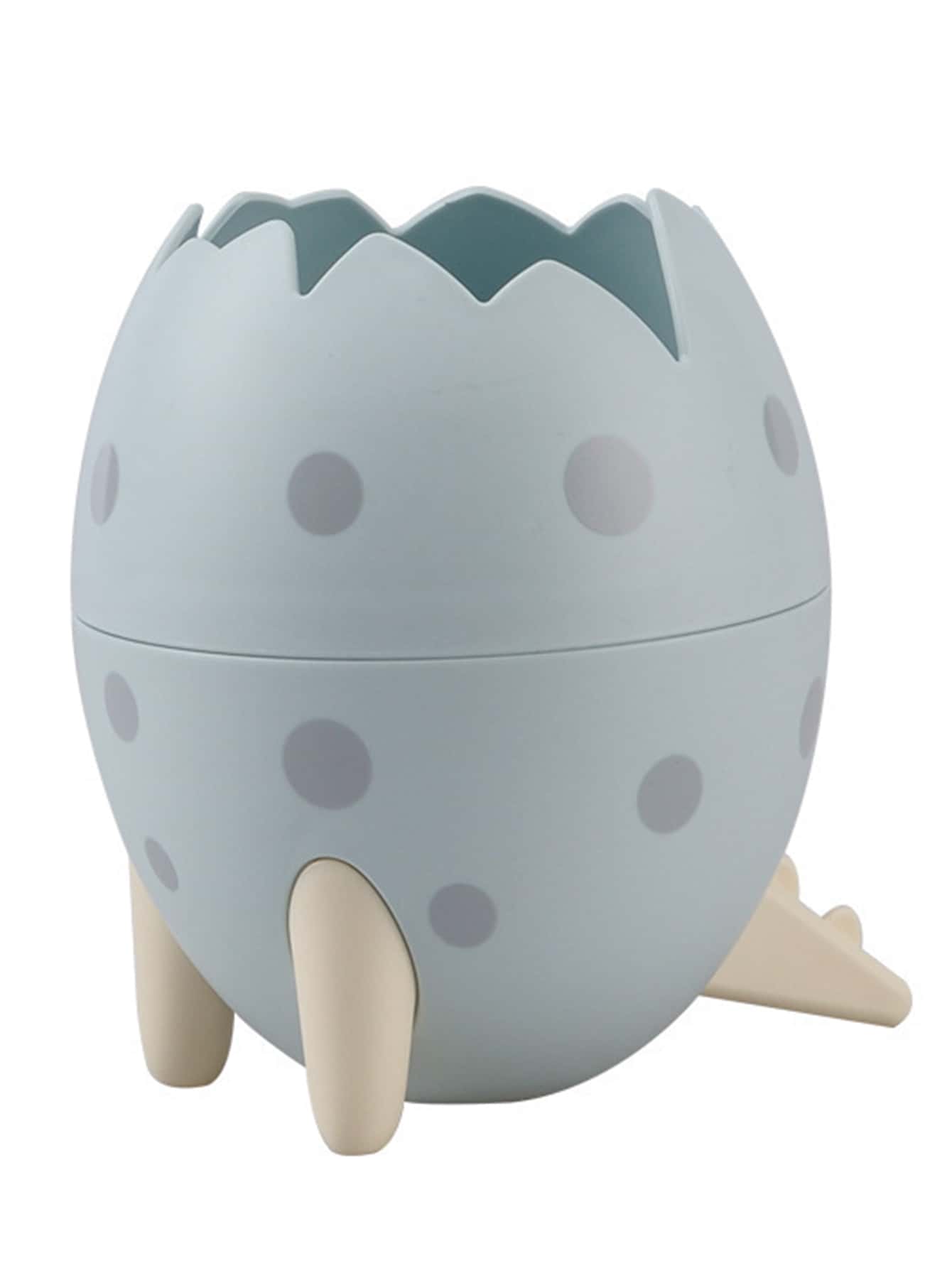 1入組雞蛋形狀筆筒 - 藍色 - 查看 1