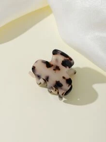 2pcs Graphic Hair Claw For Daily Use For Girls Hairstyles Casual Street,Leopard Print - Multicolor - View 4