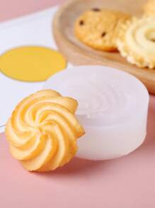 1 件硅胶模具，创意白色 S 设计 DIY 硅胶模具，适合 DIY - 白色 - 查看 1